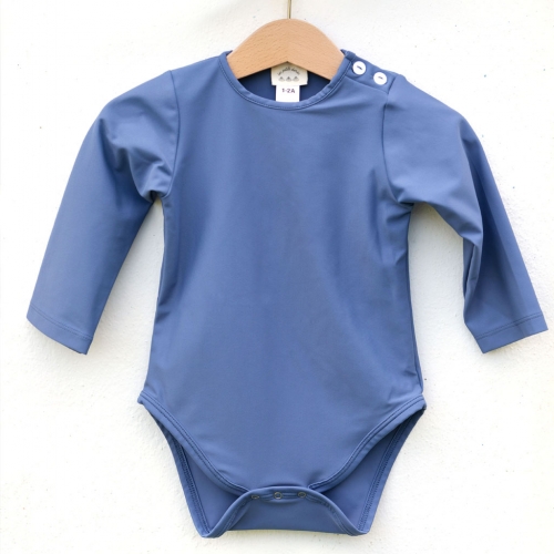 Body bébé anti-uv matelot bleu mauve